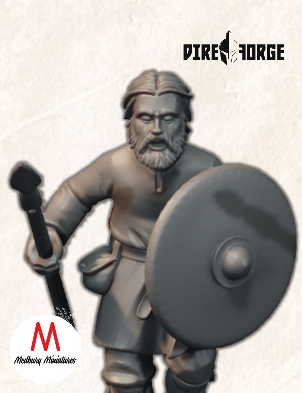 Unarmoured Saxon Spearmen (2)