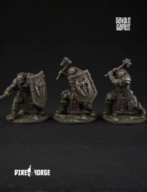 3x Silverfang Alliance Warriors | Flying of the Dawn Ember | Davale Games | RPG