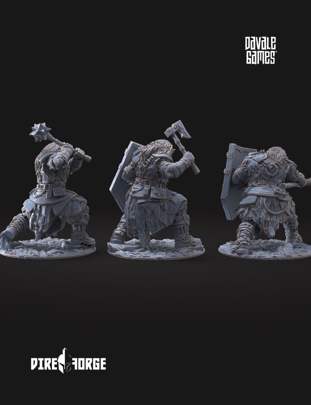 3x Silverfang Alliance Warriors (6)