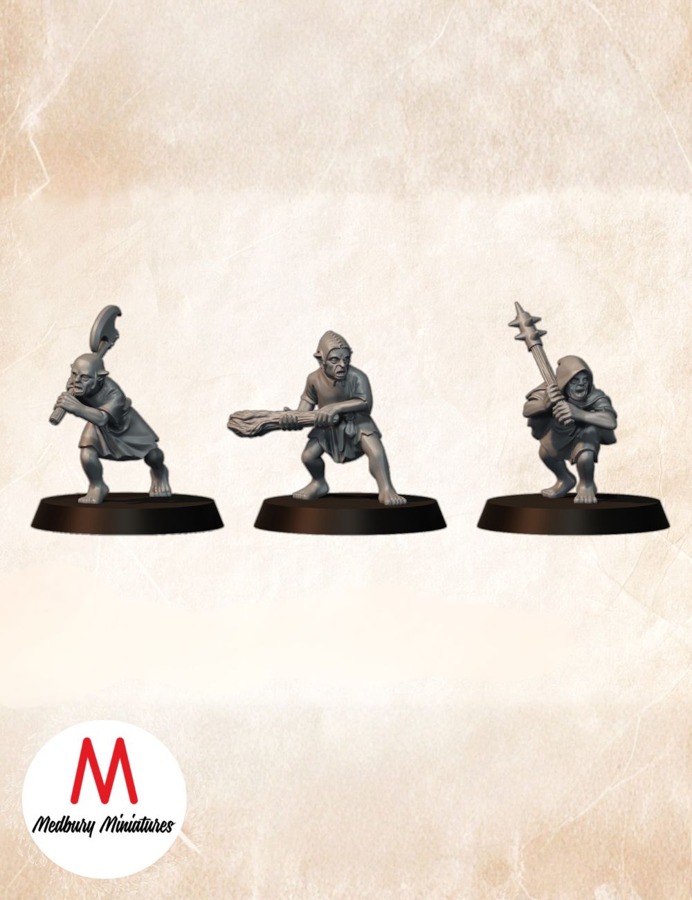 Goblins With 2 Handed Weapons