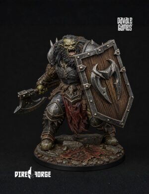 Urzan, Captain of the Silverfang Shields | Flying of the Dawn Ember | Davale Games | RPG