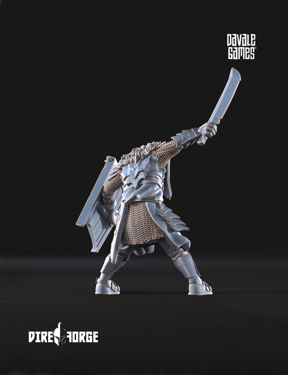6x Elite Orcs shield & sword