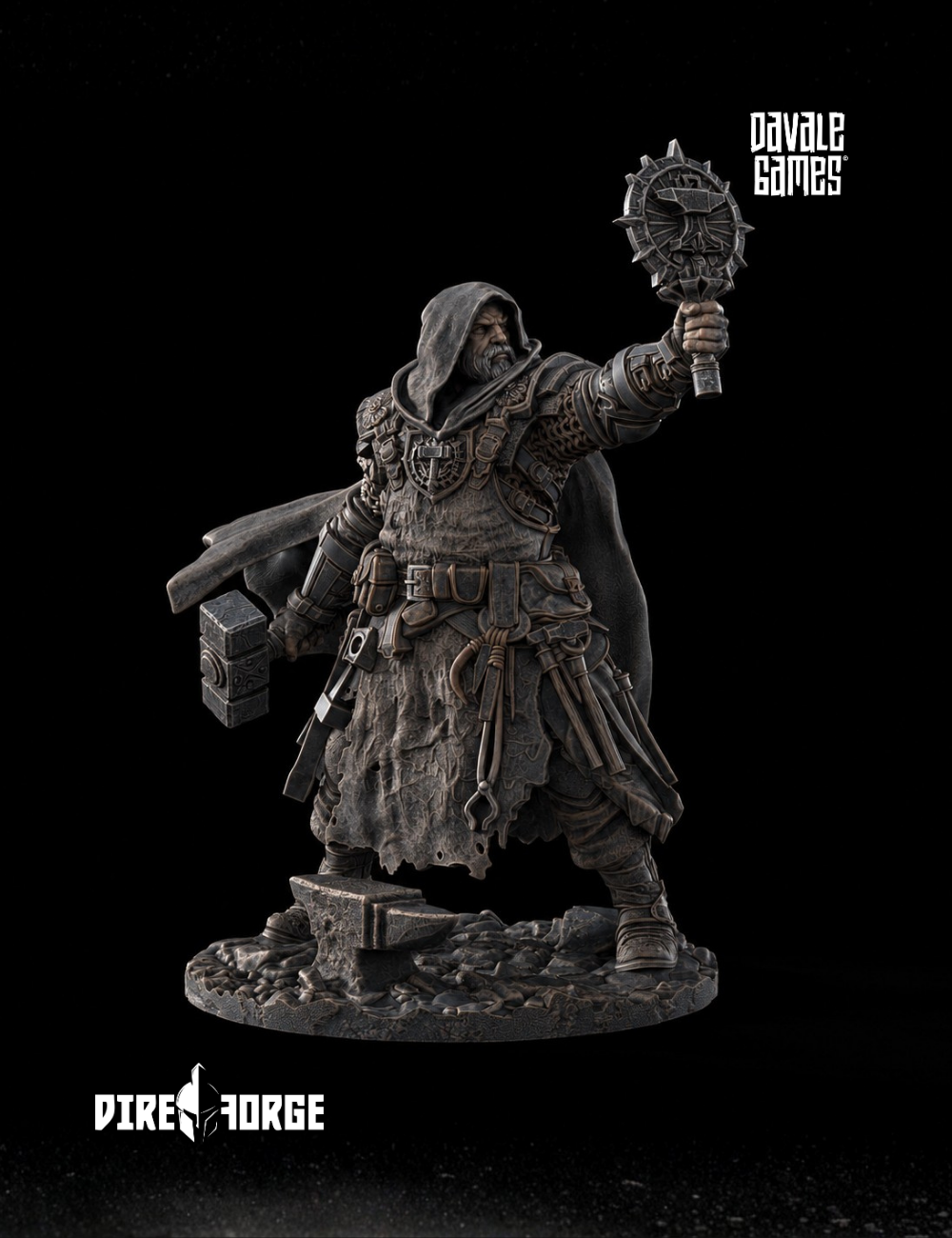 Brother Ardan, Cleric of the Cold Anvil