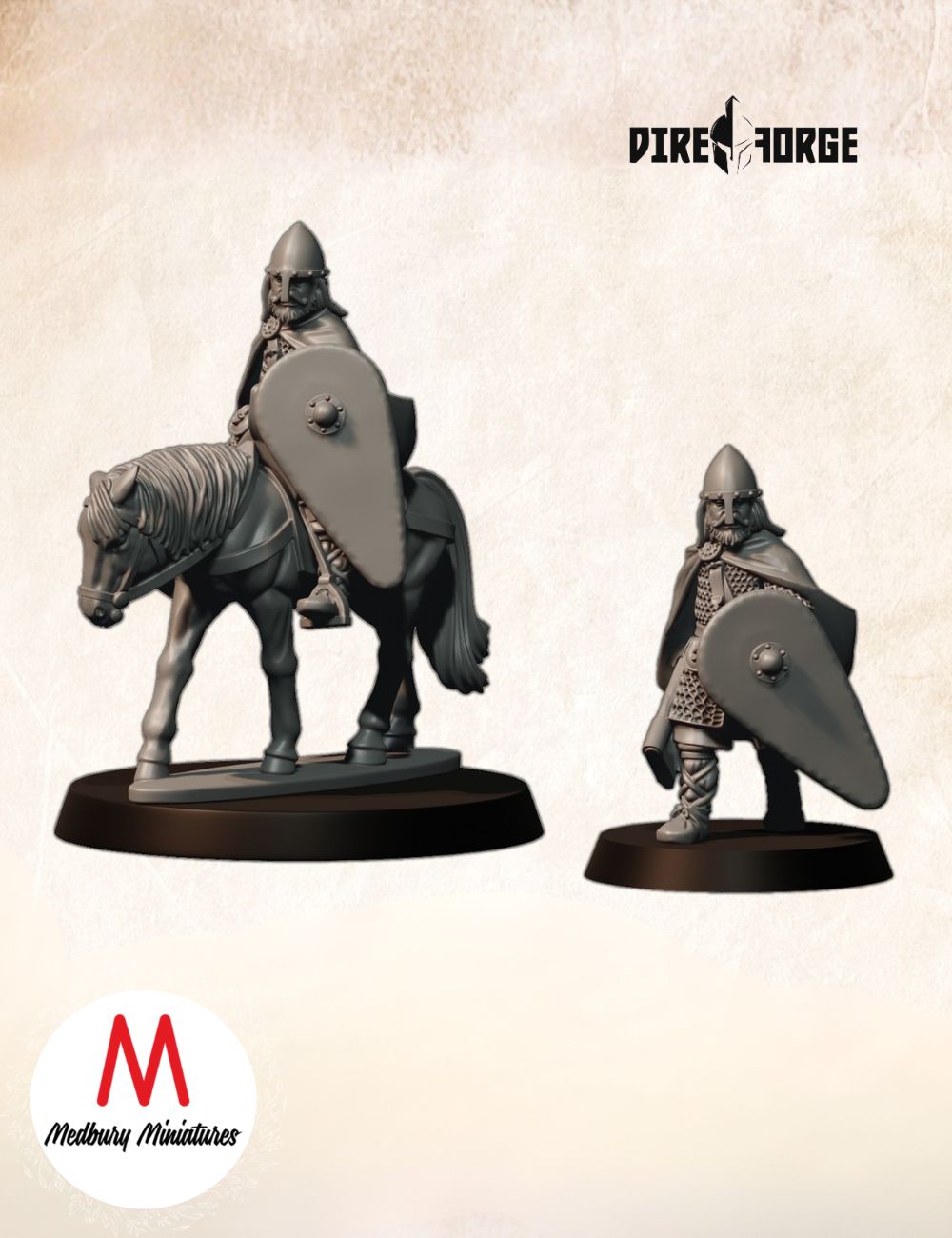 King Harold Godwinson 2 Mtd & Ft