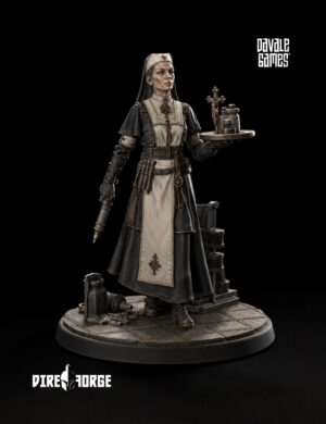 Sister Agnes Marrow | The Silent Rift - Stone Crown | Davale Games | RPG