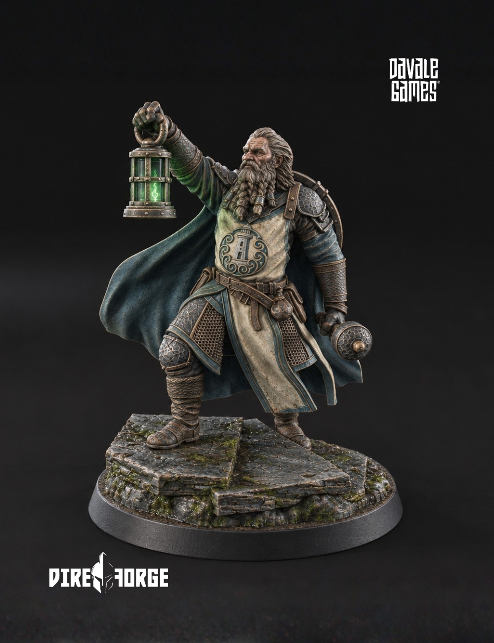Aleric Mistbreaker, Cleric of the Last Light | The Brine Crown | Davale Games | RPG
