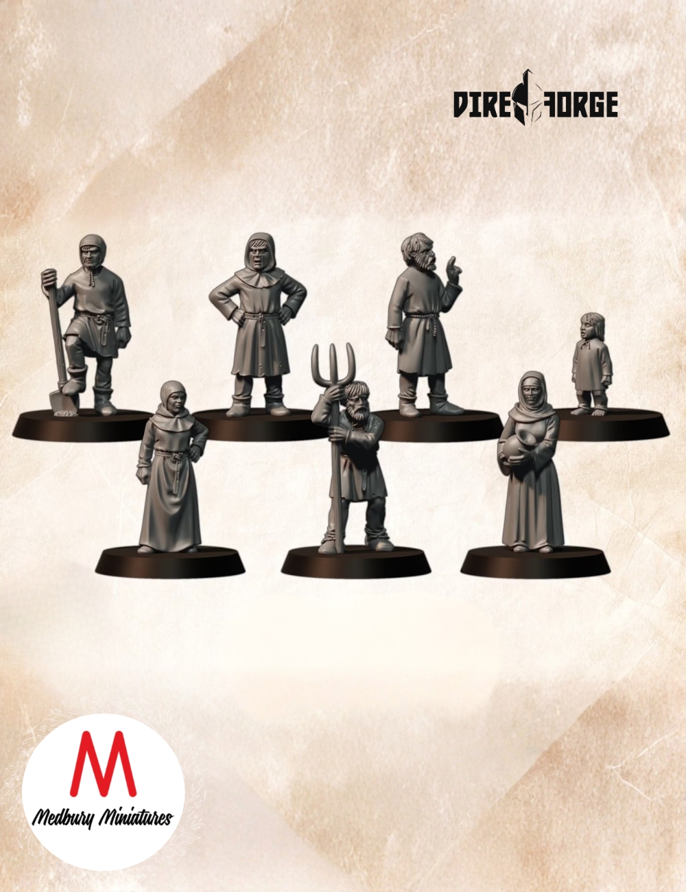 Dark Age Peasants 1 | Kingdom of Men | Medbury | Historical