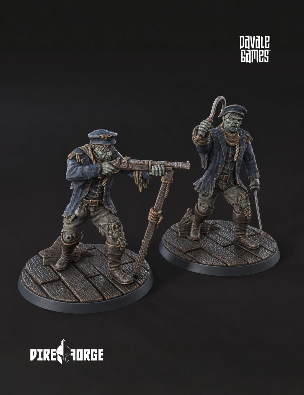 Drowned Sailors A-B | The Brine Crown | Davale Games | RPG