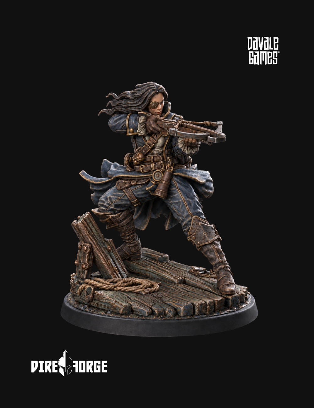 Ivara “Broken Compass”, Captain of the Lost Routes | The Brine Crown | Davale Games | RPG