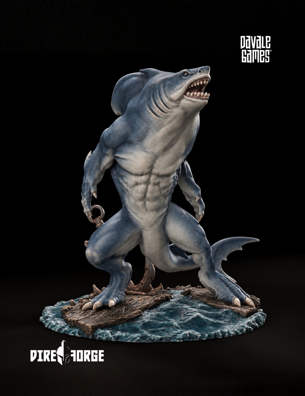 Keel-Devourer, the Mist Shark | The Brine Crown | Davale Games | RPG
