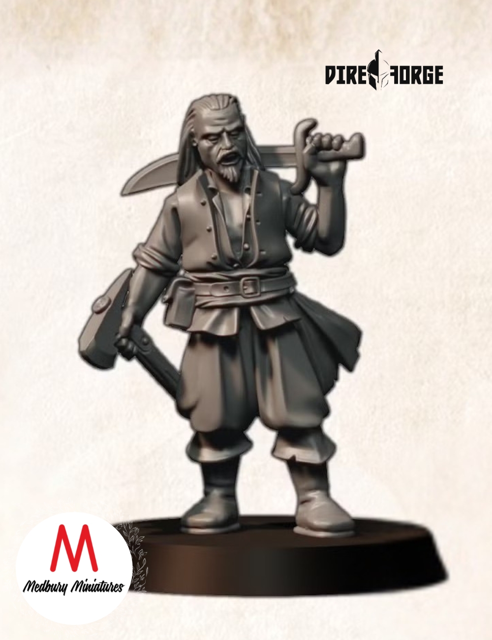 Pirate with Boearding Axes (4)