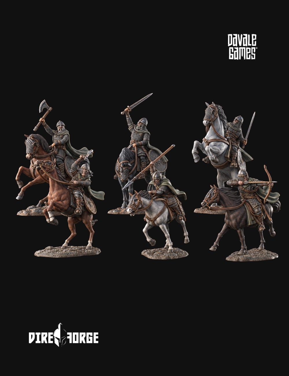 West Human Riders | West Humans | Davale Games | Fantasy