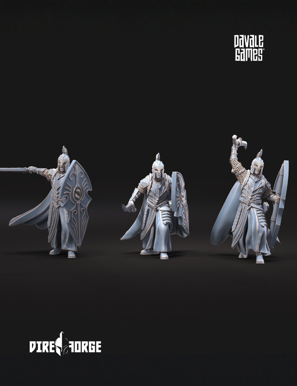 6x Bloody Elves Shield & Sword (6)