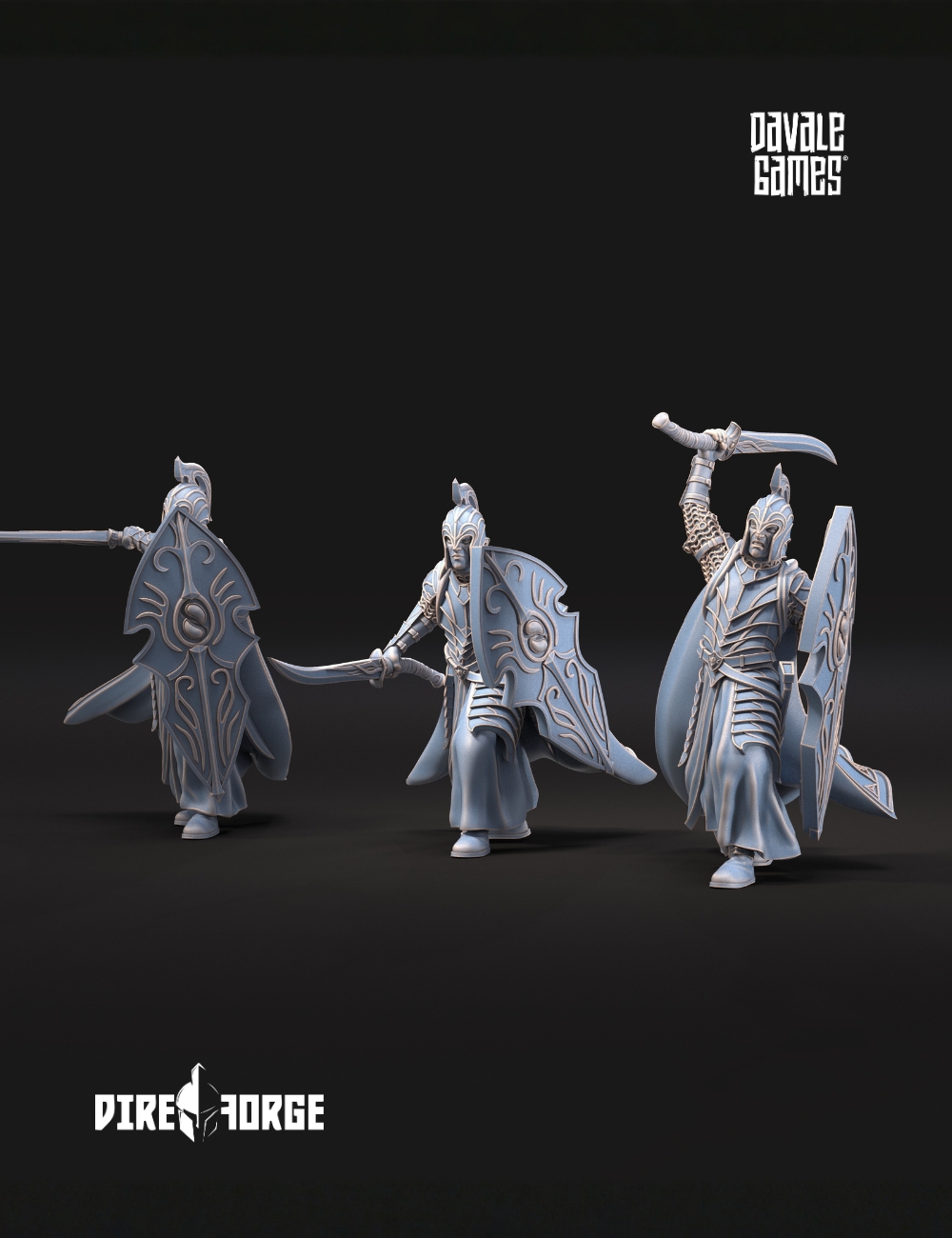 6x Bloody Elves Shield & Sword (7)