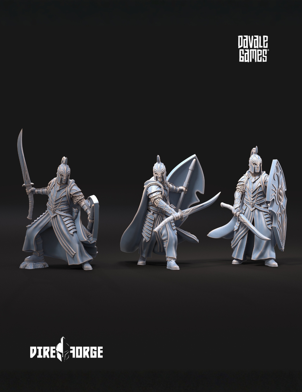 6x Bloody Elves Shield & Sword (9)